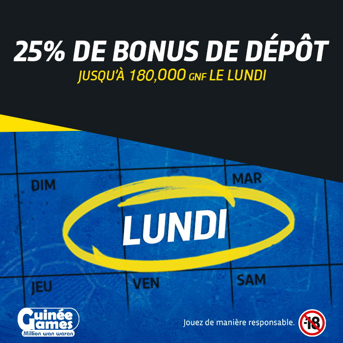 bonus de dépôt